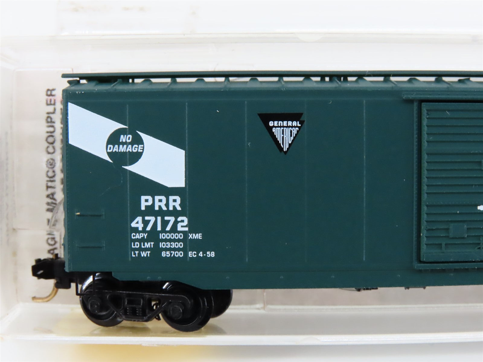 N Scale Micro-Trains 31270 PRR Pennsylvania 40' Box Car 47172 RTR