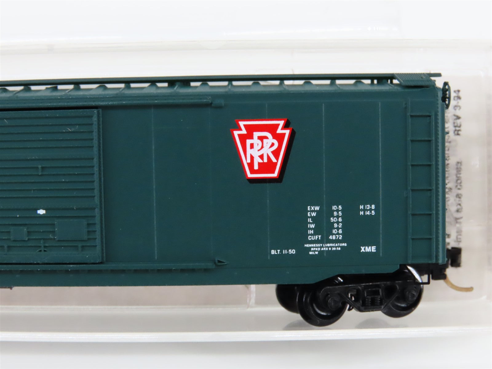N Scale Micro-Trains 31270 PRR Pennsylvania 40' Box Car 47172 RTR