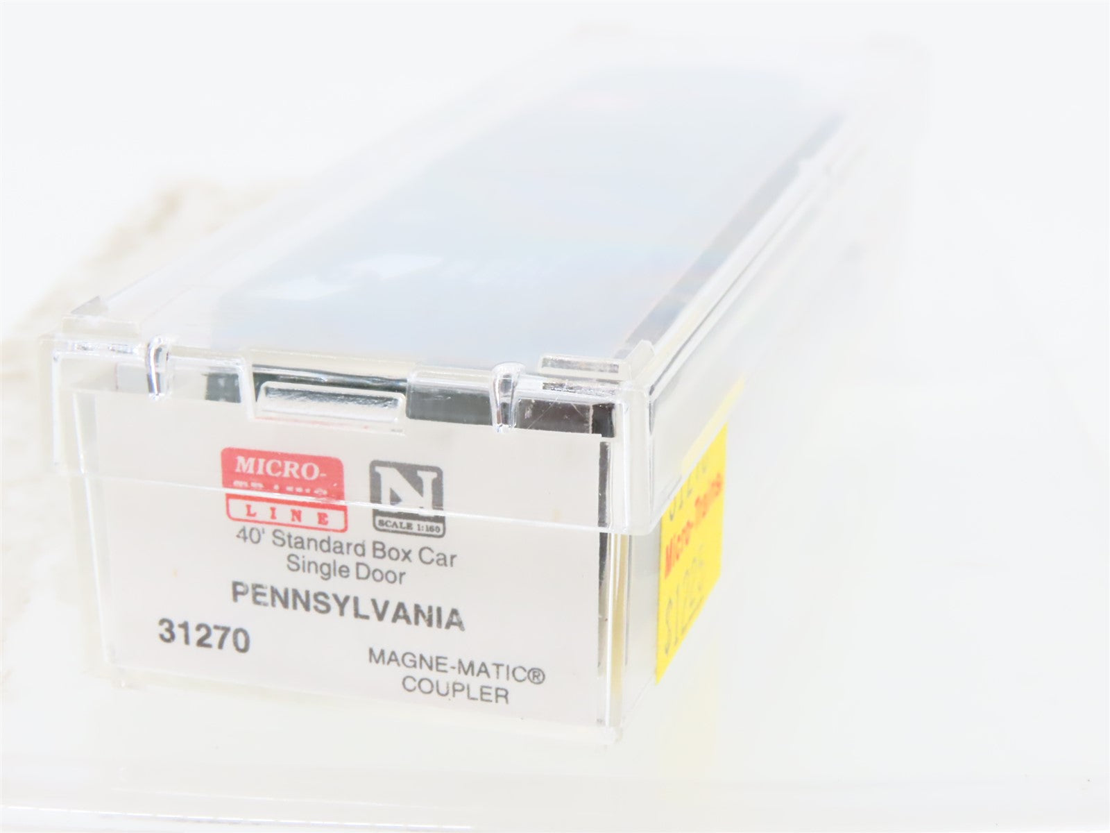N Scale Micro-Trains 31270 PRR Pennsylvania 40' Box Car 47172 RTR