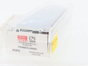 N Scale Micro-Trains 31270 PRR Pennsylvania 40' Box Car 47172 RTR