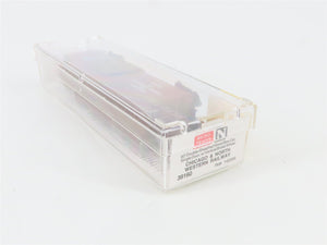 N Scale Micro-Trains 39160 C&NW Chicago & North Western 40' Box Car 142200 RTR