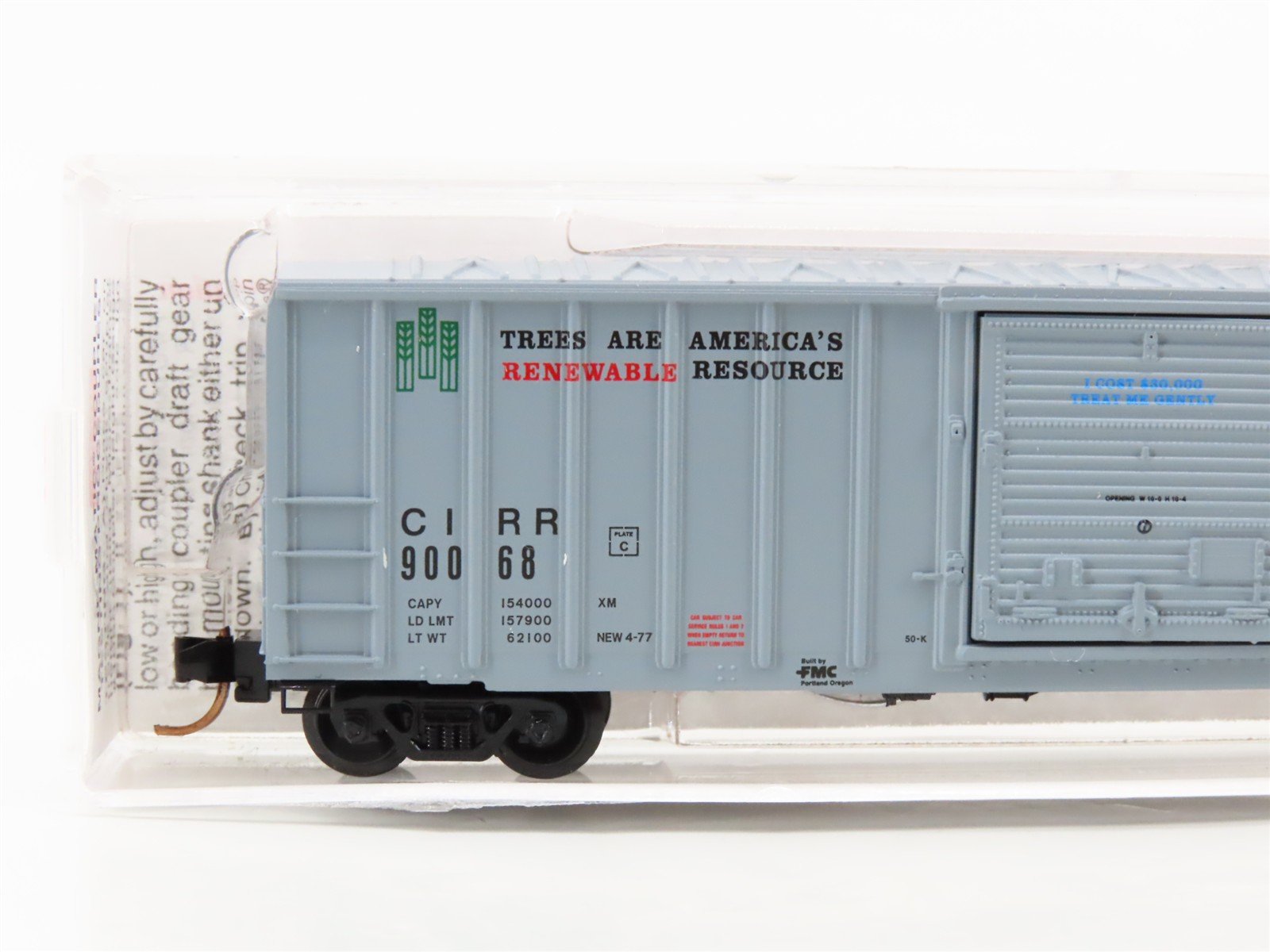 N Scale Micro-Trains 25040 Chattahoochee Industrial Railroad 50' Box Car RTR