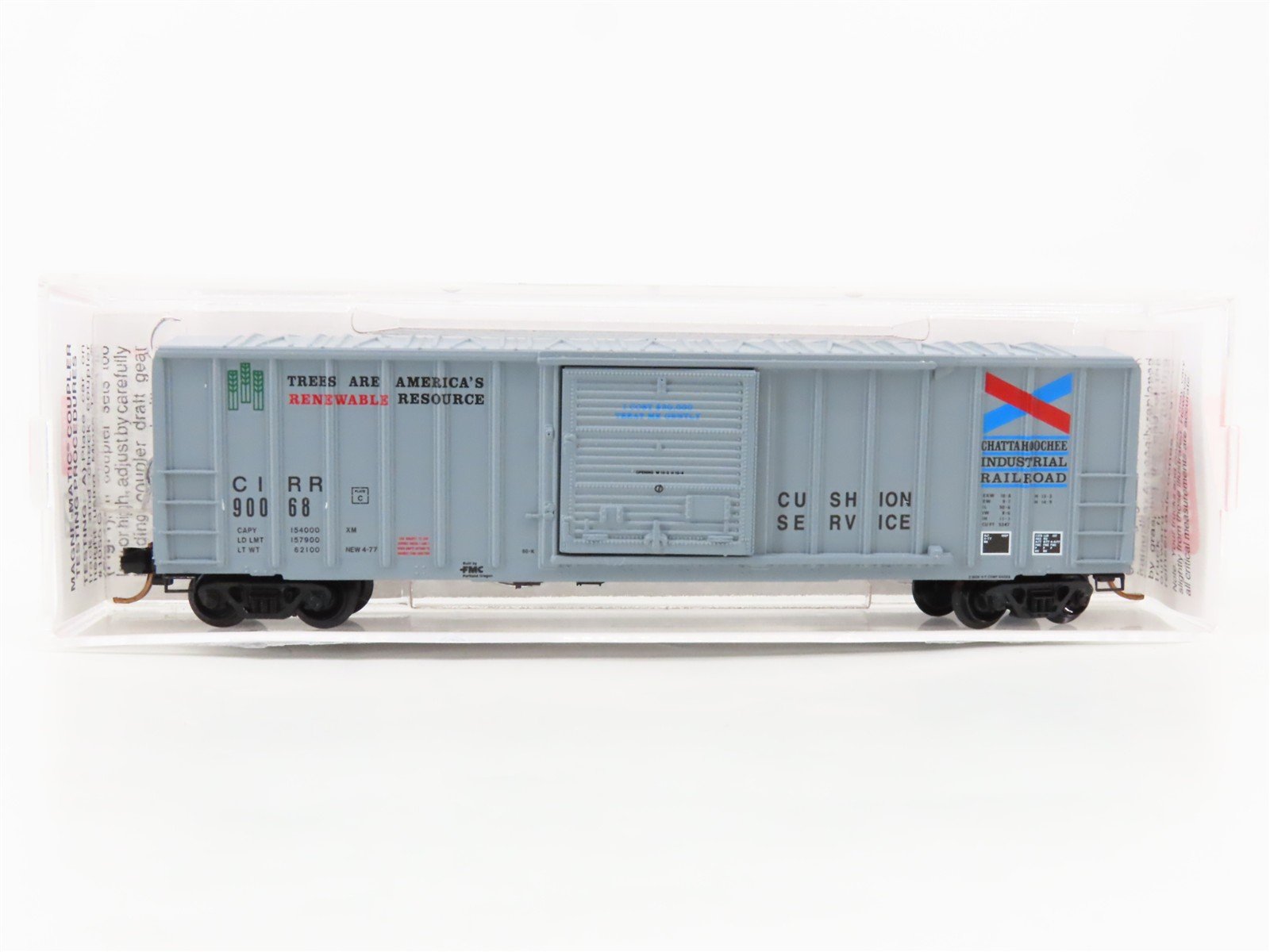 N Scale Micro-Trains 25040 Chattahoochee Industrial Railroad 50' Box Car RTR