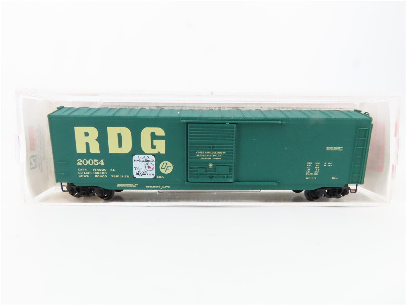 N Scale Micro-Trains 77020 RDG Reading 50' Box Car 20054 RTR