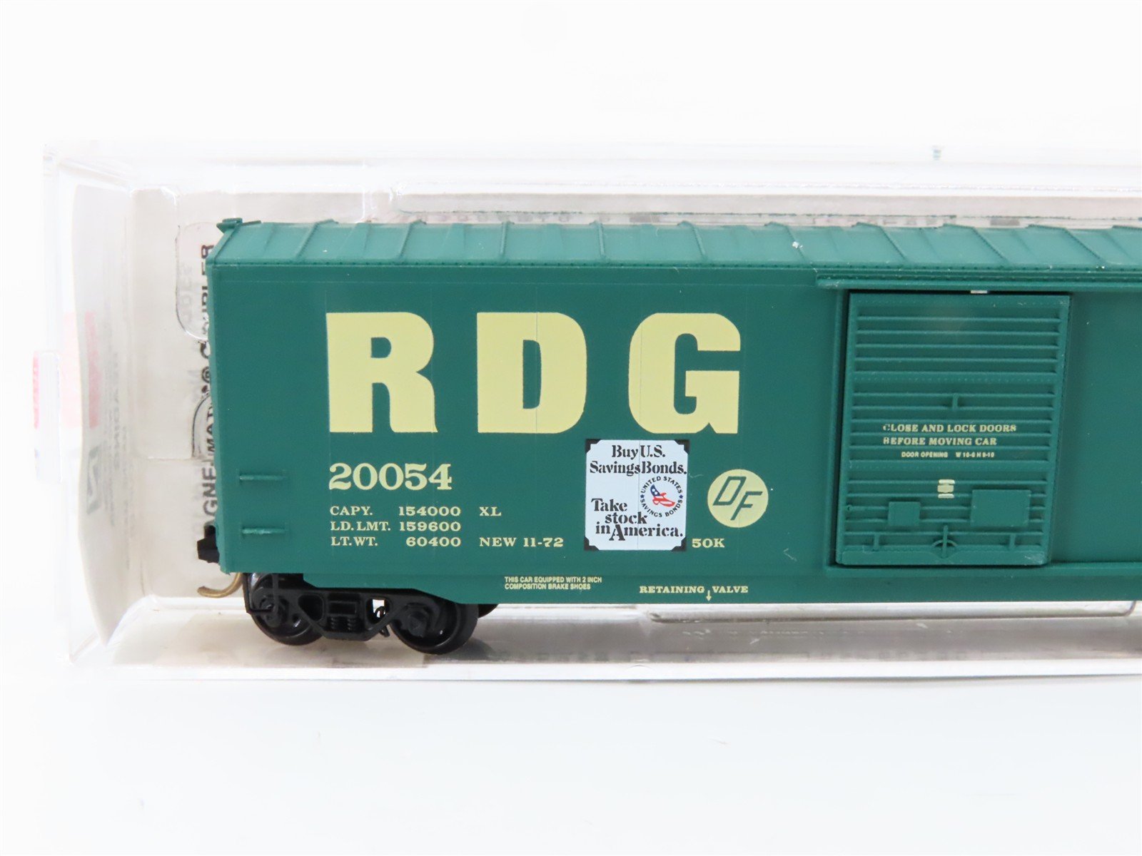 N Scale Micro-Trains 77020 RDG Reading 50' Box Car 20054 RTR