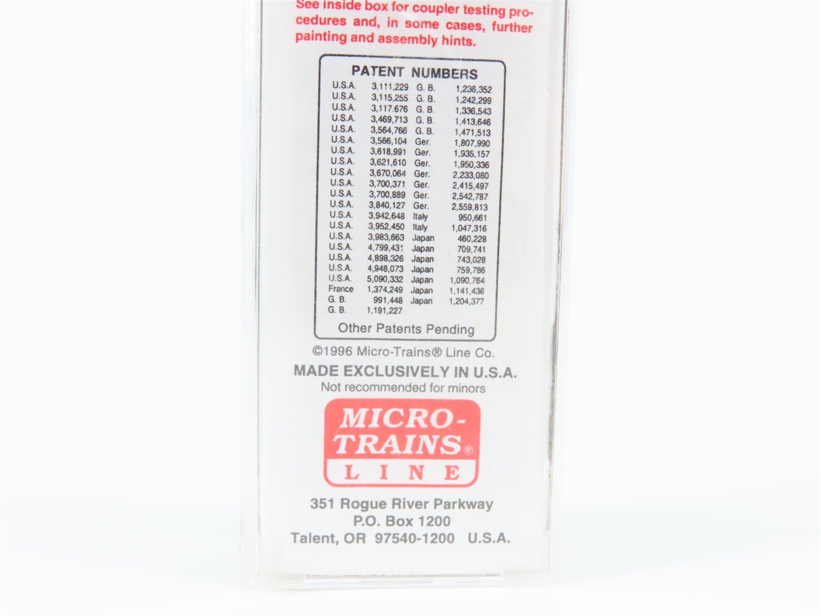 N Scale Micro-Trains 77020 RDG Reading 50' Box Car 20054 RTR