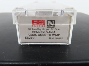 N Scale Micro-Trains 22070 PGE Pacific Great Eastern 40' Box Car 4942 RTR