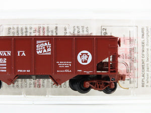 N Scale Micro-Trains 56270 PRR Pennsylvania 33' 2-Bay Hopper 140162 RTR