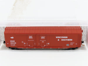 N Scale Micro-Trains MTL 75070 WSOR Wisconsin & Southern 50' Box Car 503135 RTR