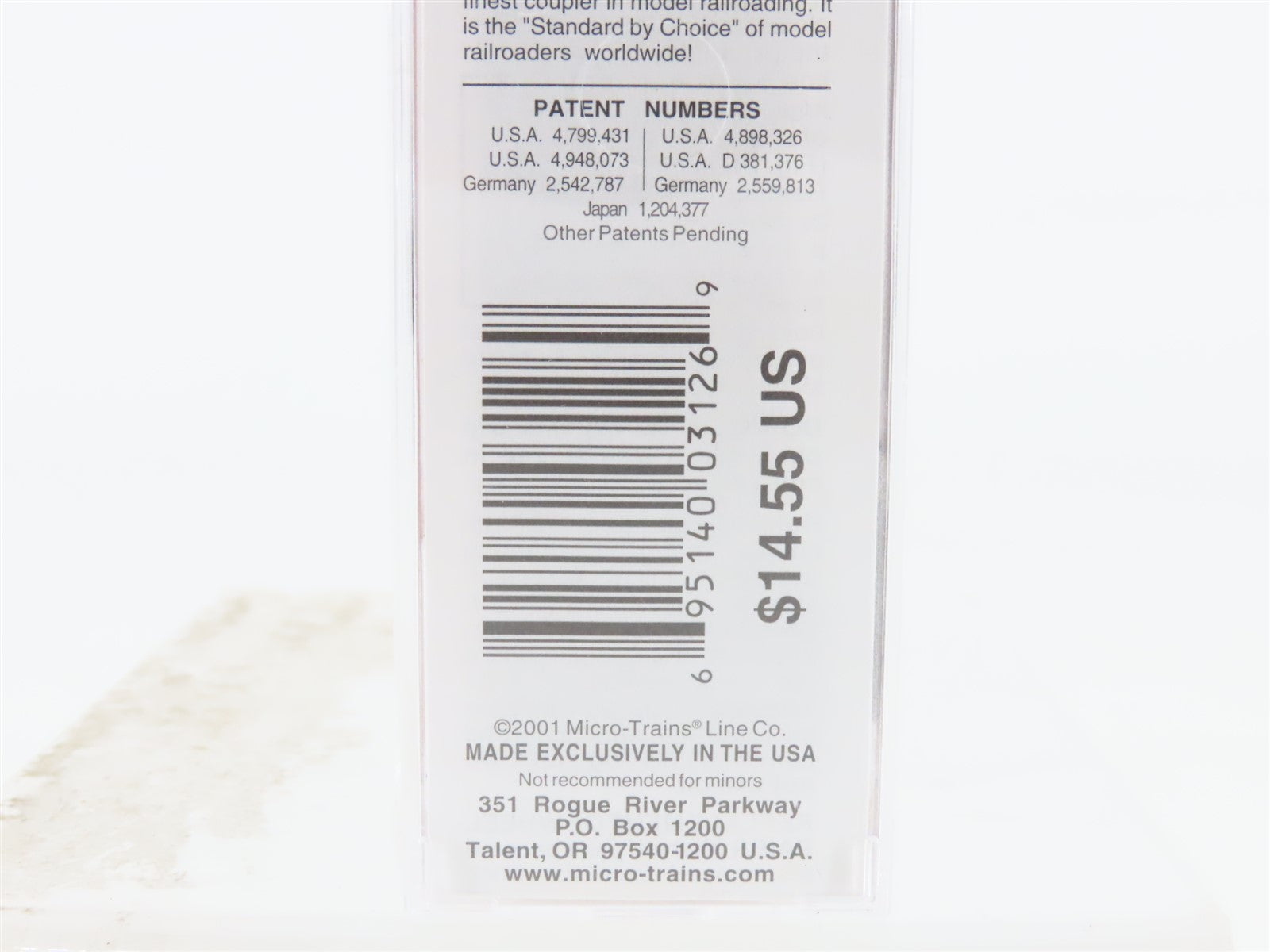 N Scale Micro-Trains MTL 75070 WSOR Wisconsin & Southern 50' Box Car 503135 RTR