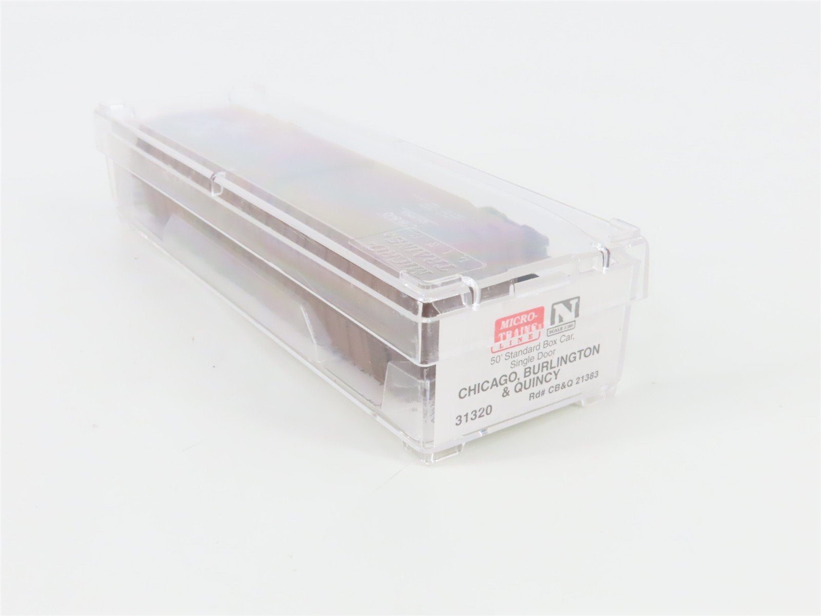 N Scale Micro-Trains 31320 CB&Q Chicago, Burlington & Quincy 50' Box Car RTR