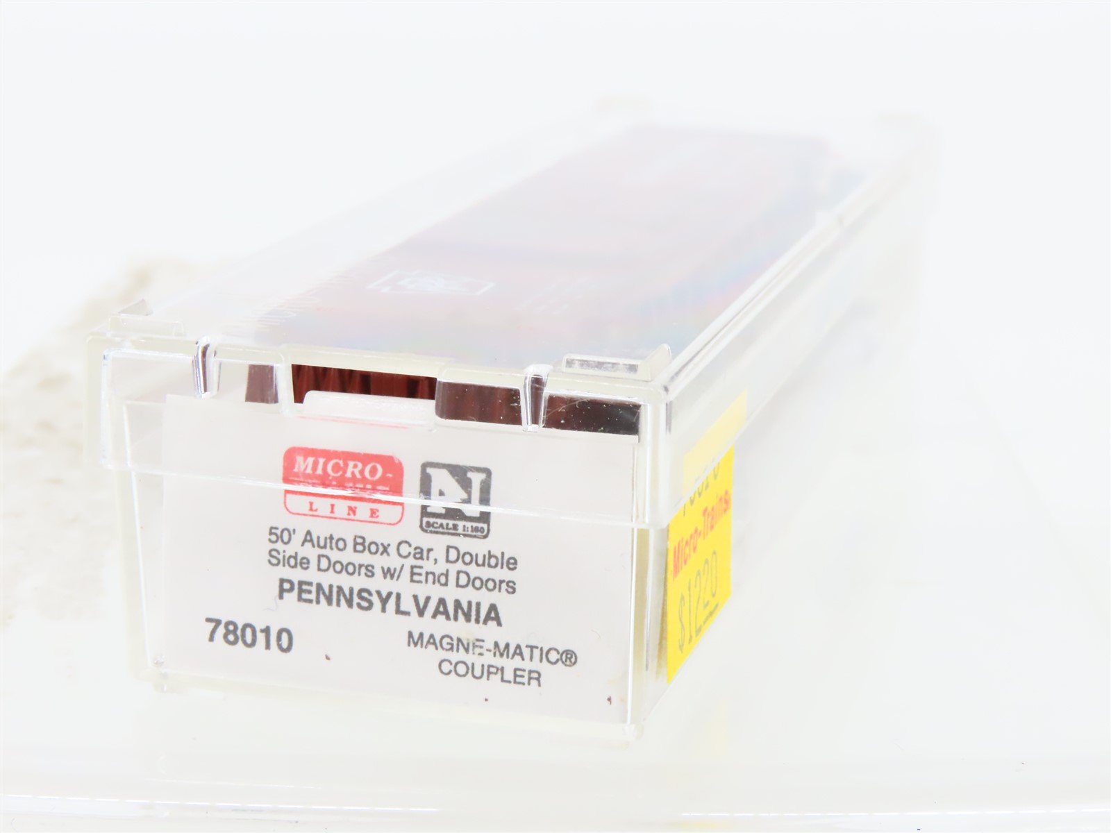 N Scale Micro-Trains 78010 PRR Pennsylvania 50' Box Car 82023 RTR