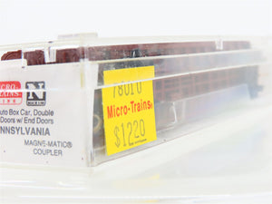 N Scale Micro-Trains 78010 PRR Pennsylvania 50' Box Car 82023 RTR