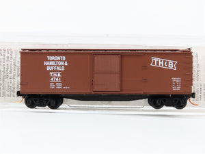 N Scale Micro-Trains 39220 TH&B Toronto, Hamilton & Buffalo 40' Box Car 4761 RTR
