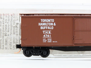 N Scale Micro-Trains 39220 TH&B Toronto, Hamilton & Buffalo 40' Box Car 4761 RTR