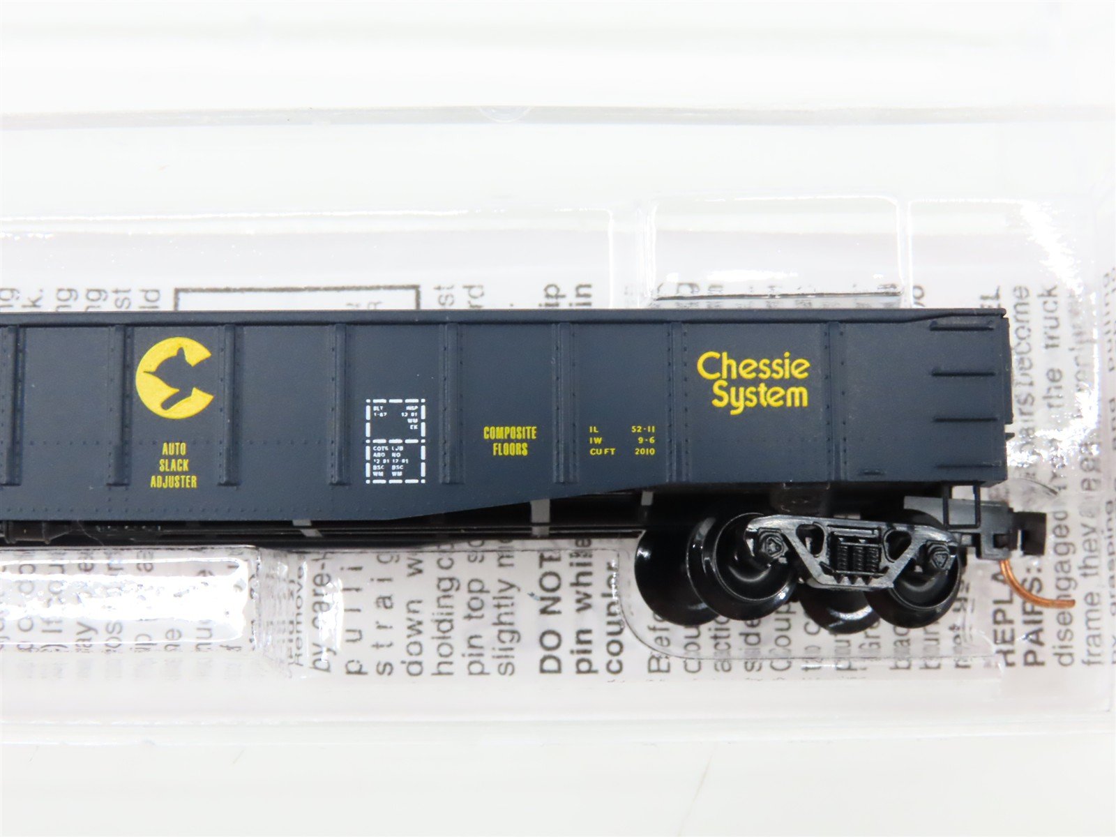 N Scale Micro-Trains 105070 WM Western Maryland 50' Gondola 58004 RTR