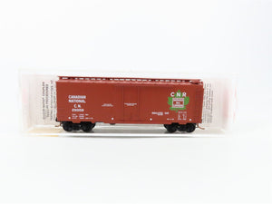N Scale Micro-Trains 21120 CN Canadian National 40' Plug Door Box Car 290159 RTR