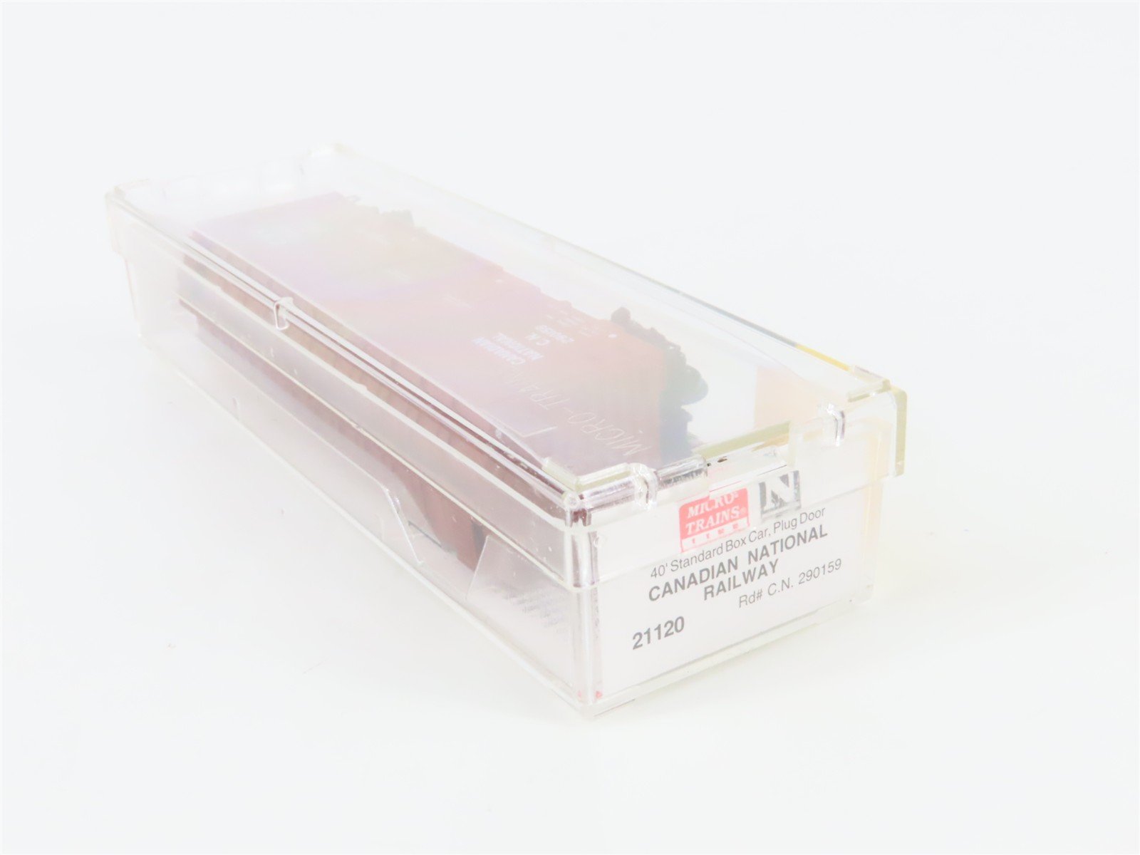 N Scale Micro-Trains 21120 CN Canadian National 40' Box Car 290159 RTR
