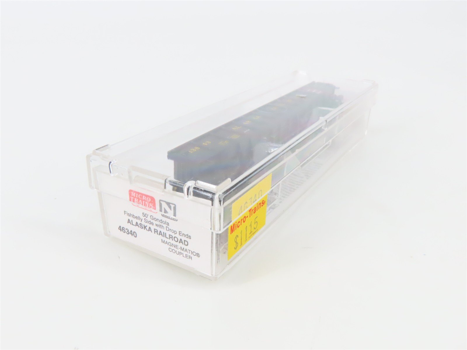 N Scale Micro-Trains 46340 ARR Alaska Railroad 50' Gondola 138 43 RTR