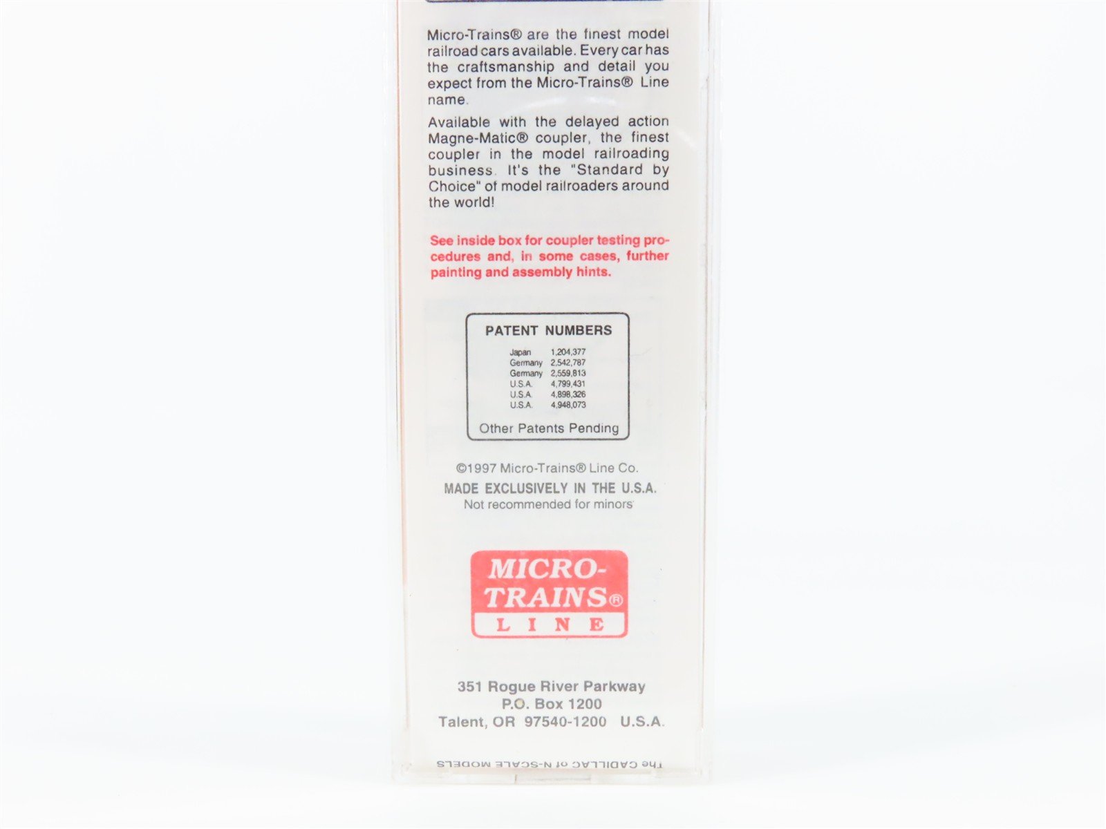 N Scale Micro-Trains 59020 BAR Bangor & Aroostook 40' Steel Side Ice Reefer RTR