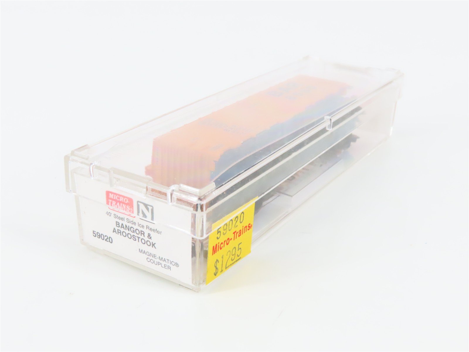 N Scale Micro-Trains 59020 BAR Bangor & Aroostook 40' Steel Side Ice Reefer RTR