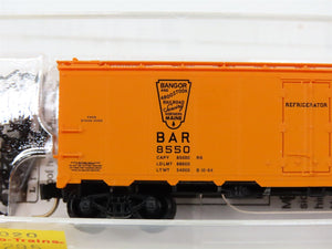 N Scale Micro-Trains 59020 BAR Bangor & Aroostook 40' Steel Side Ice Reefer RTR