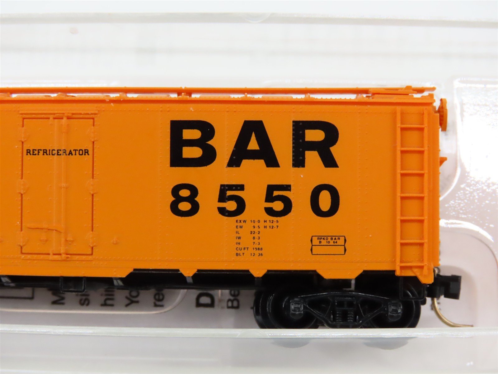 N Scale Micro-Trains 59020 BAR Bangor & Aroostook 40' Steel Side Ice Reefer RTR