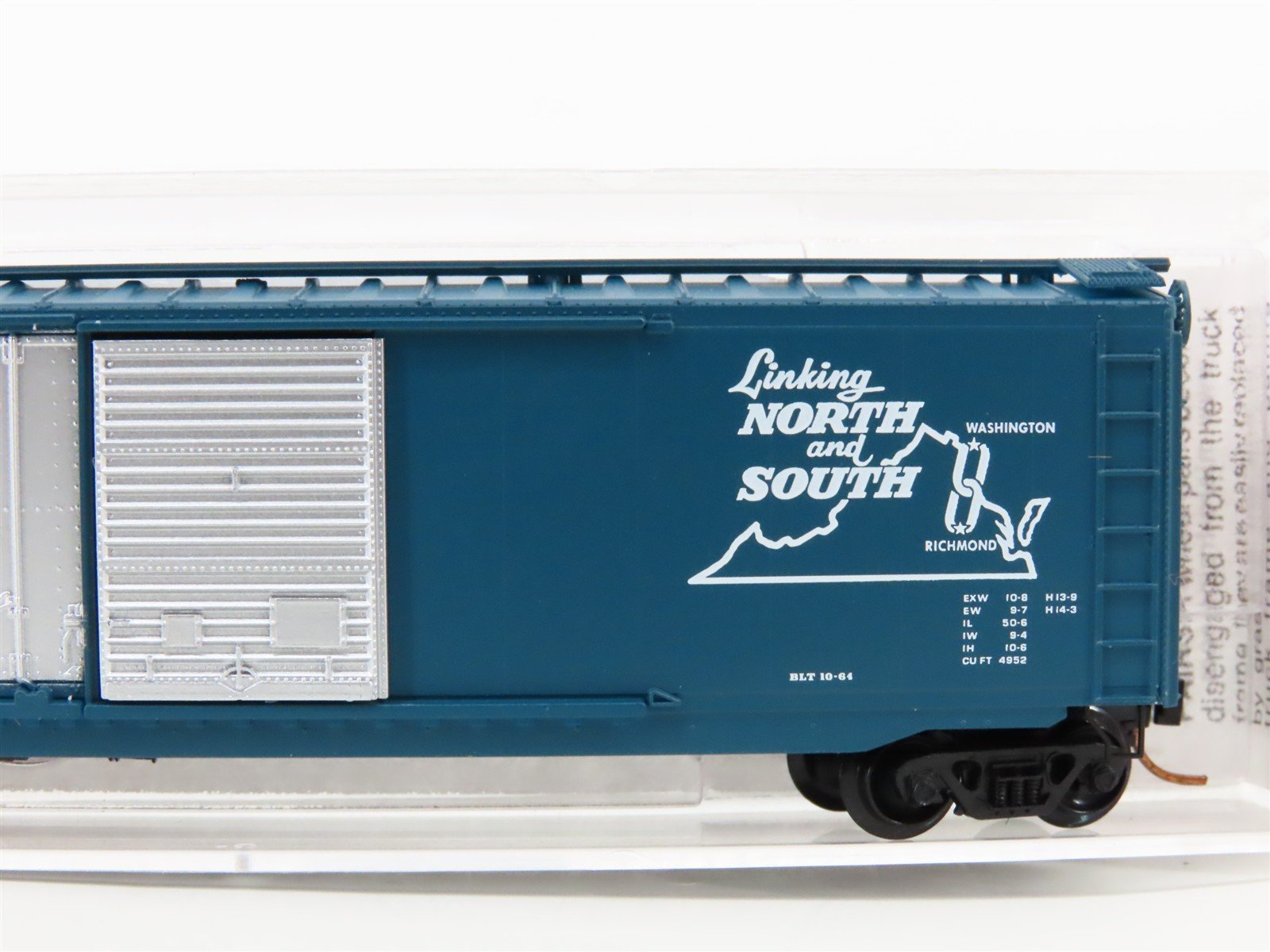 N Scale Micro-Trains 33020 Richmond, Fredericksburg & Potomac 50' Box Car RTR