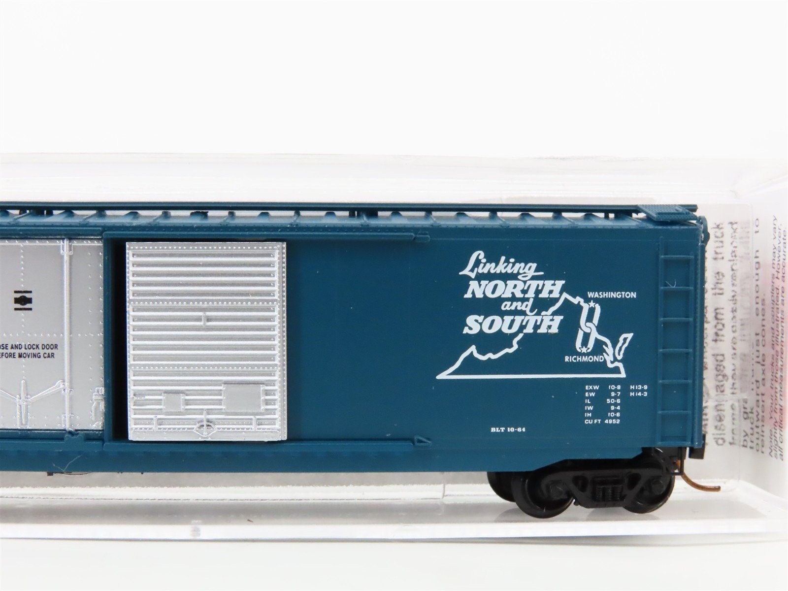 N Scale Micro-Trains 33020 Richmond, Fredericksburg & Potomac 50' Box Car RTR