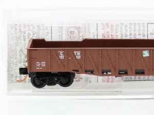 N Scale Micro-Trains 63010 GTW Grand Trunk Western 50' Gondola 145431 RTR