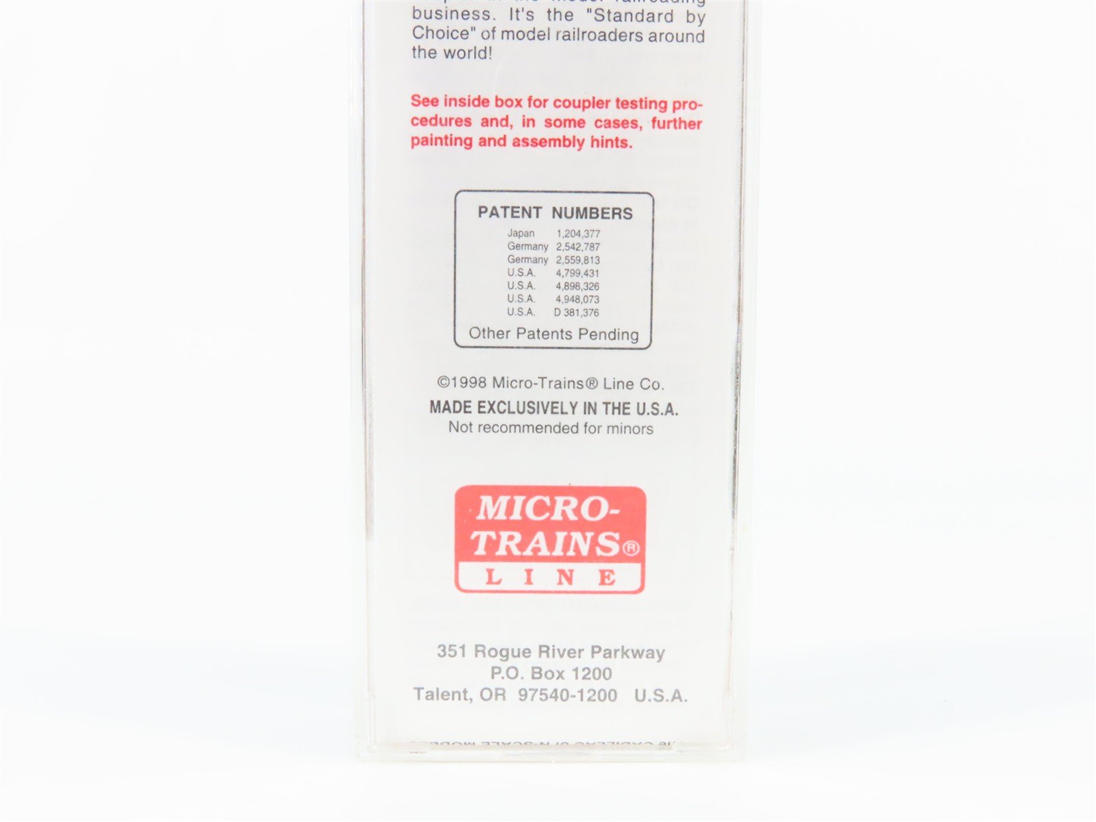 N Scale Micro-Trains 20466 CGW Chicago Great Western 40' Box Car 93365 RTR