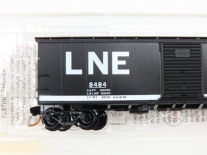 N Scale Micro-Trains 120030 LNE Lehigh & New England 40' Box Car 8484 RTR