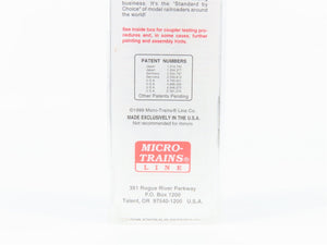 N Scale Micro-Trains 120030 LNE Lehigh & New England 40' Box Car 8484 RTR