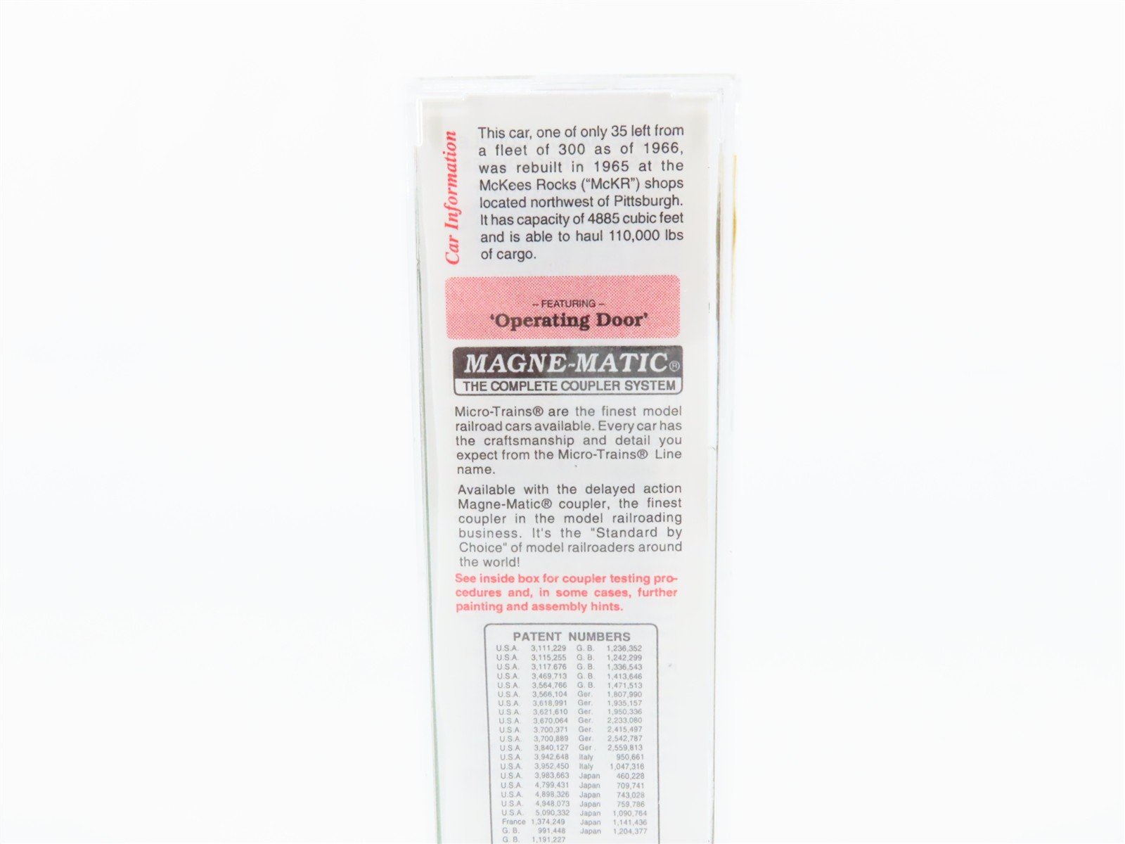 N Scale Micro-Trains 31050 PLE Pittsburgh & Lake Erie 50' Box Car 23023 RTR