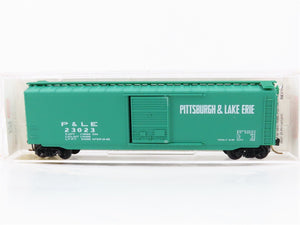 N Scale Micro-Trains 31050 PLE Pittsburgh & Lake Erie 50' Box Car 23023 RTR