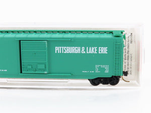 N Scale Micro-Trains 31050 PLE Pittsburgh & Lake Erie 50' Box Car 23023 RTR