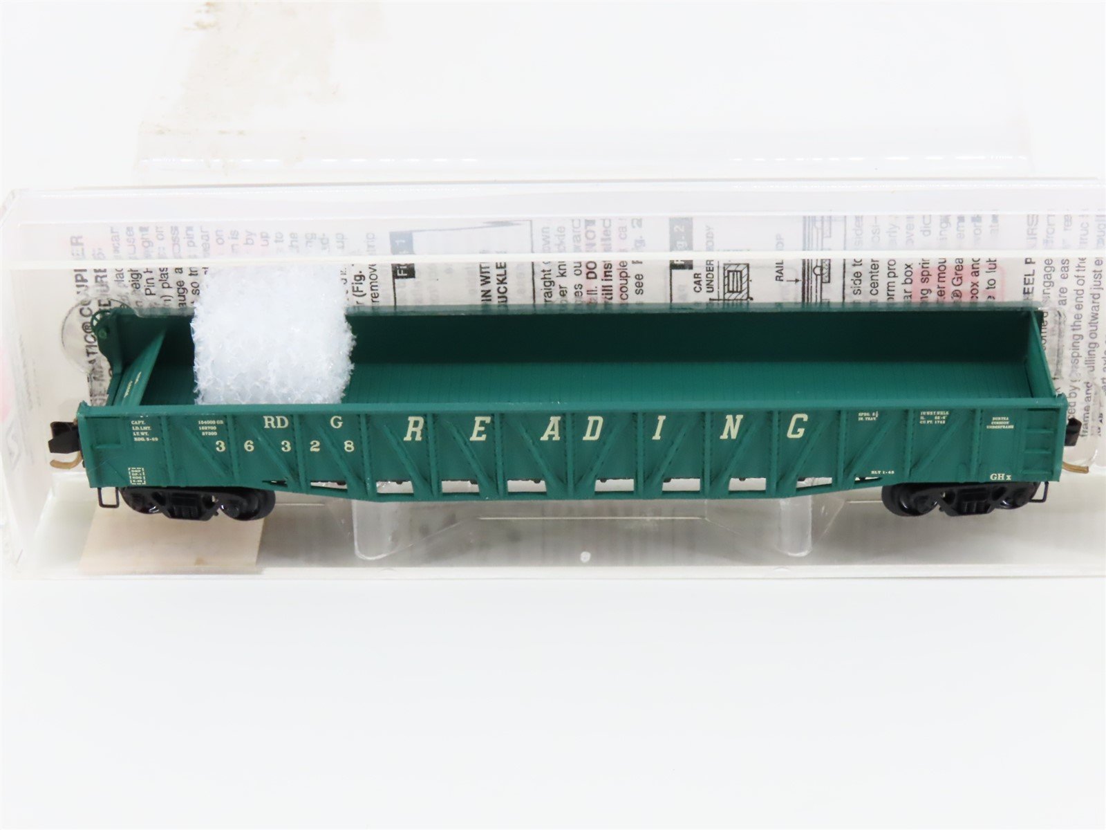 N Scale Micro-Trains 62060 RDG Reading 50' Gondola 36328 RTR