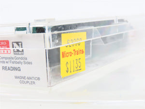N Scale Micro-Trains 62060 RDG Reading 50' Gondola 36328 RTR