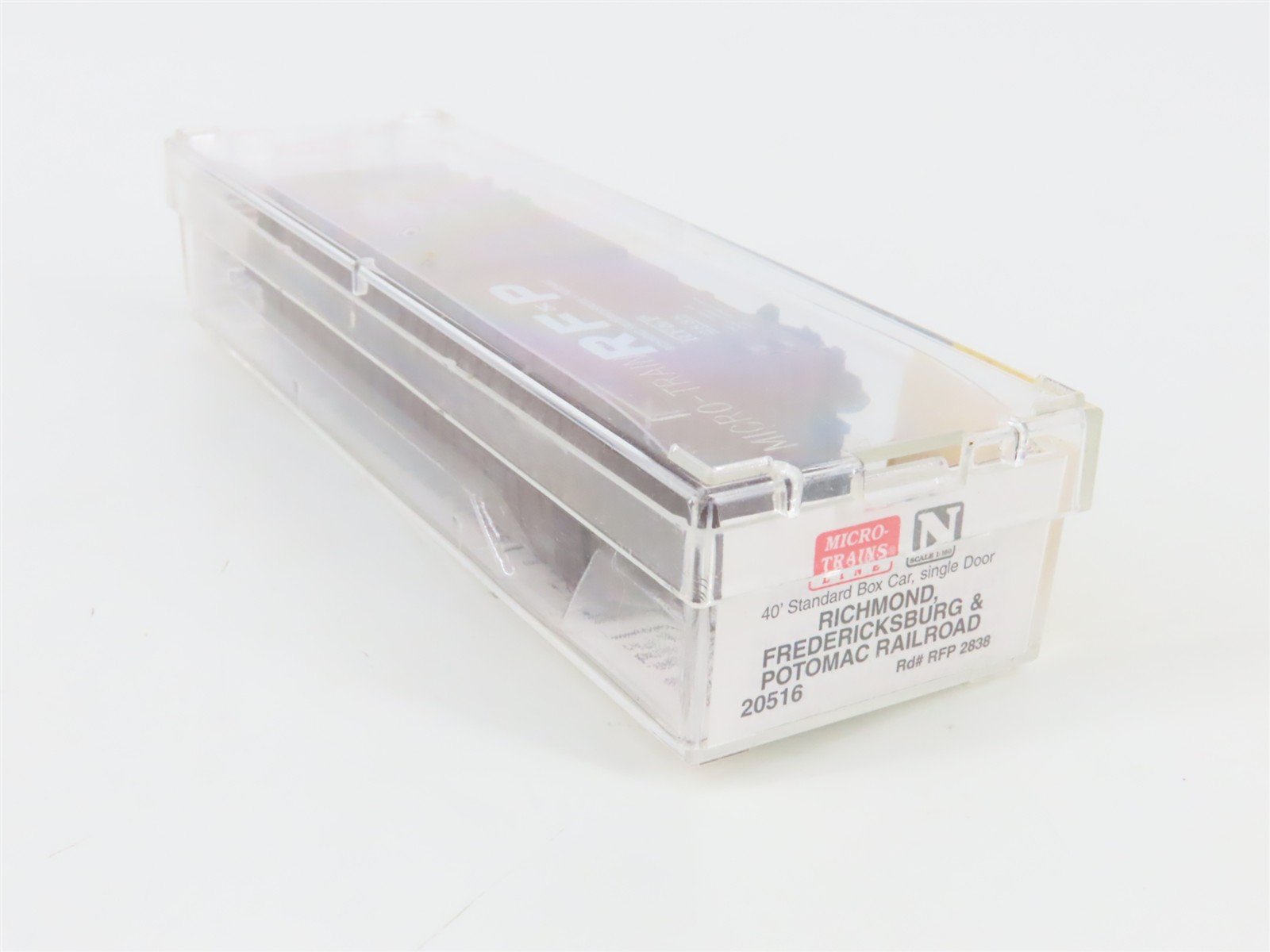 N Scale Micro-Trains 20516 Richmond, Fredericksburg & Potomac 40' Box Car RTR