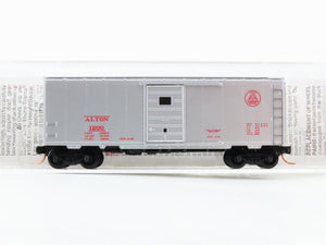 N Scale Micro-Trains 20586 Alton Railroad 40' Box Car 1200 RTR