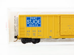 N Scale Micro-Trains 25580 AN Apalachicola Northern 50' Rib Side Box Car RTR