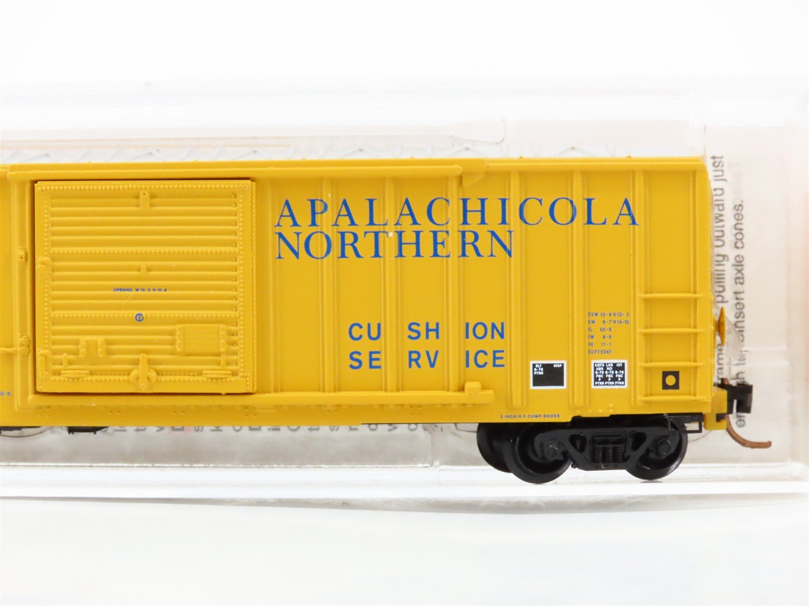 N Scale Micro-Trains 25580 AN Apalachicola Northern 50' Rib Side Box Car RTR