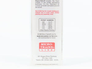 N Scale Micro-Trains 25580 AN Apalachicola Northern 50' Rib Side Box Car RTR