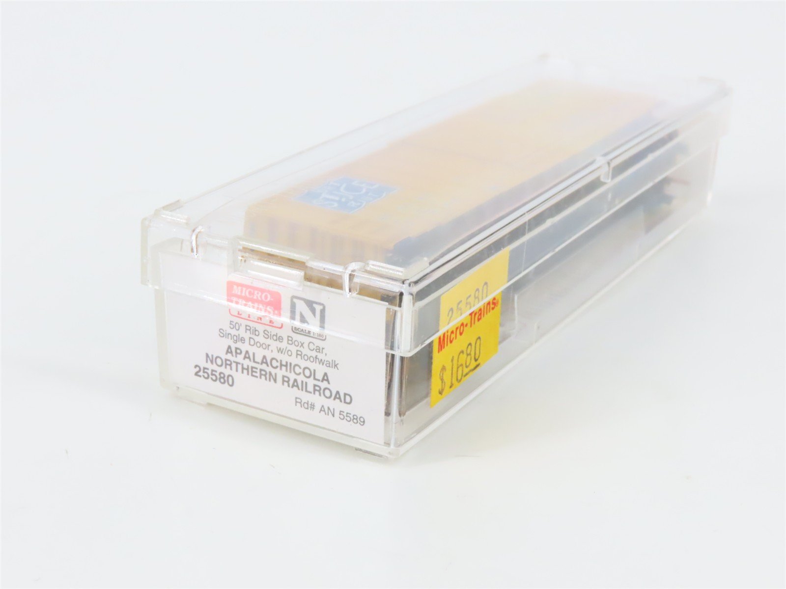 N Scale Micro-Trains 25580 AN Apalachicola Northern 50' Rib Side Box Car RTR
