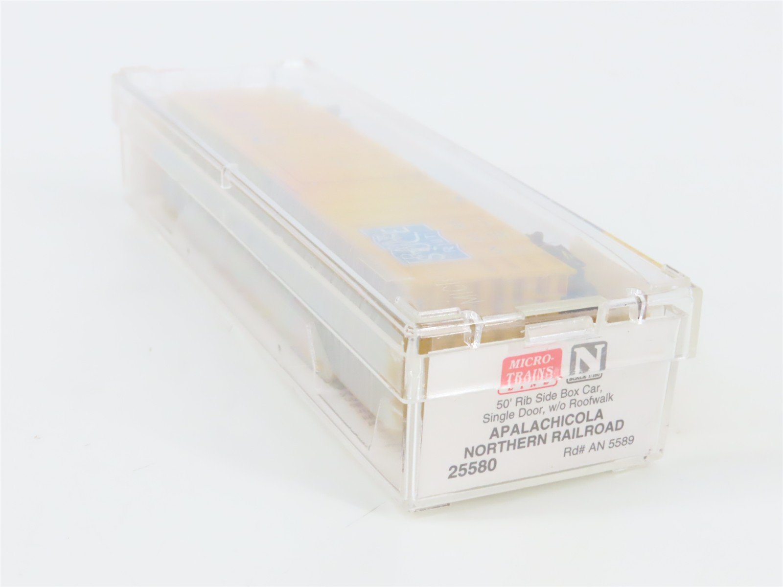 N Scale Micro-Trains 25580 AN Apalachicola Northern 50' Rib Side Box Car RTR