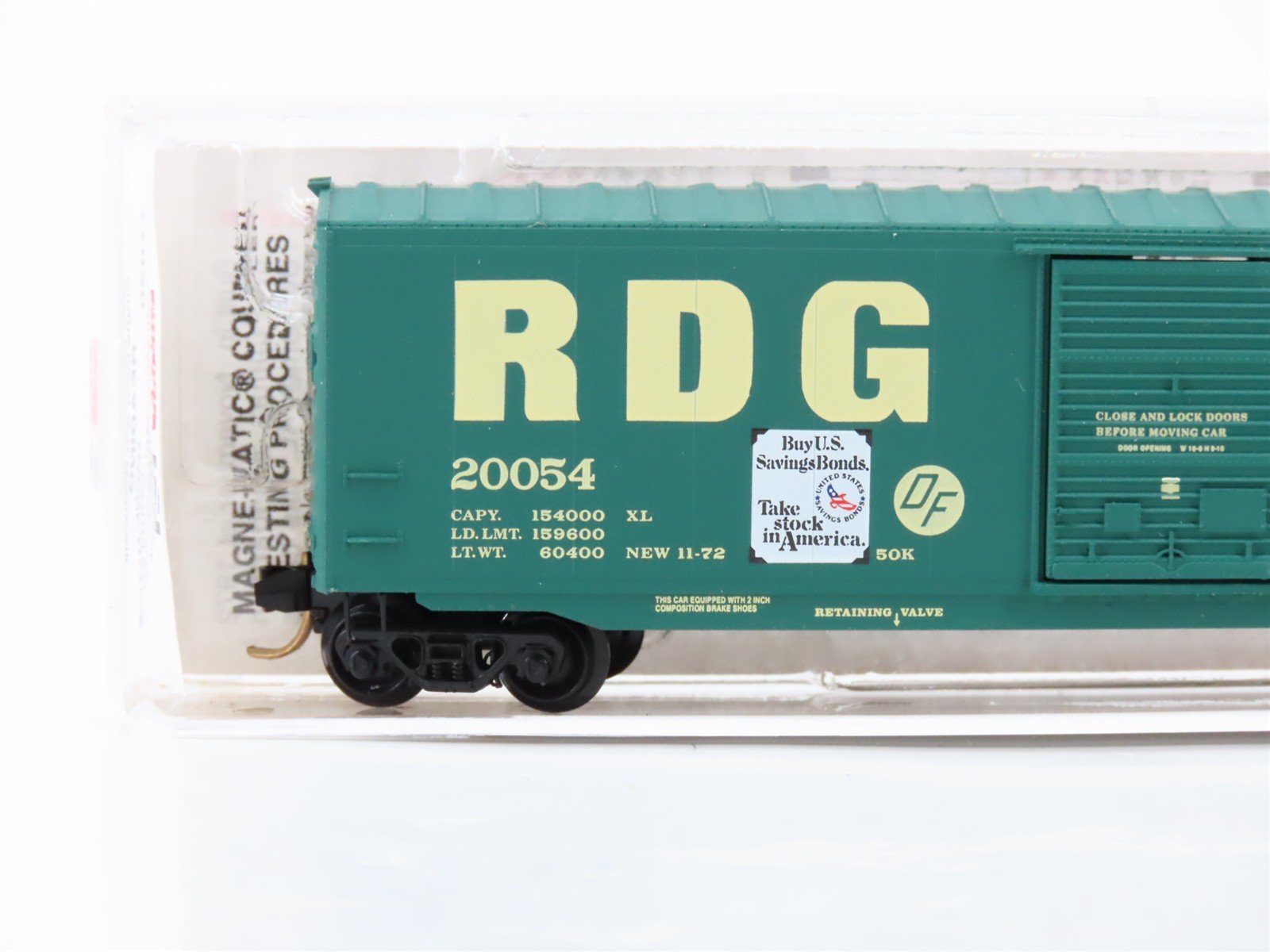 N Scale Micro-Trains 77020 RDG Reading 50' Box Car 20054 RTR
