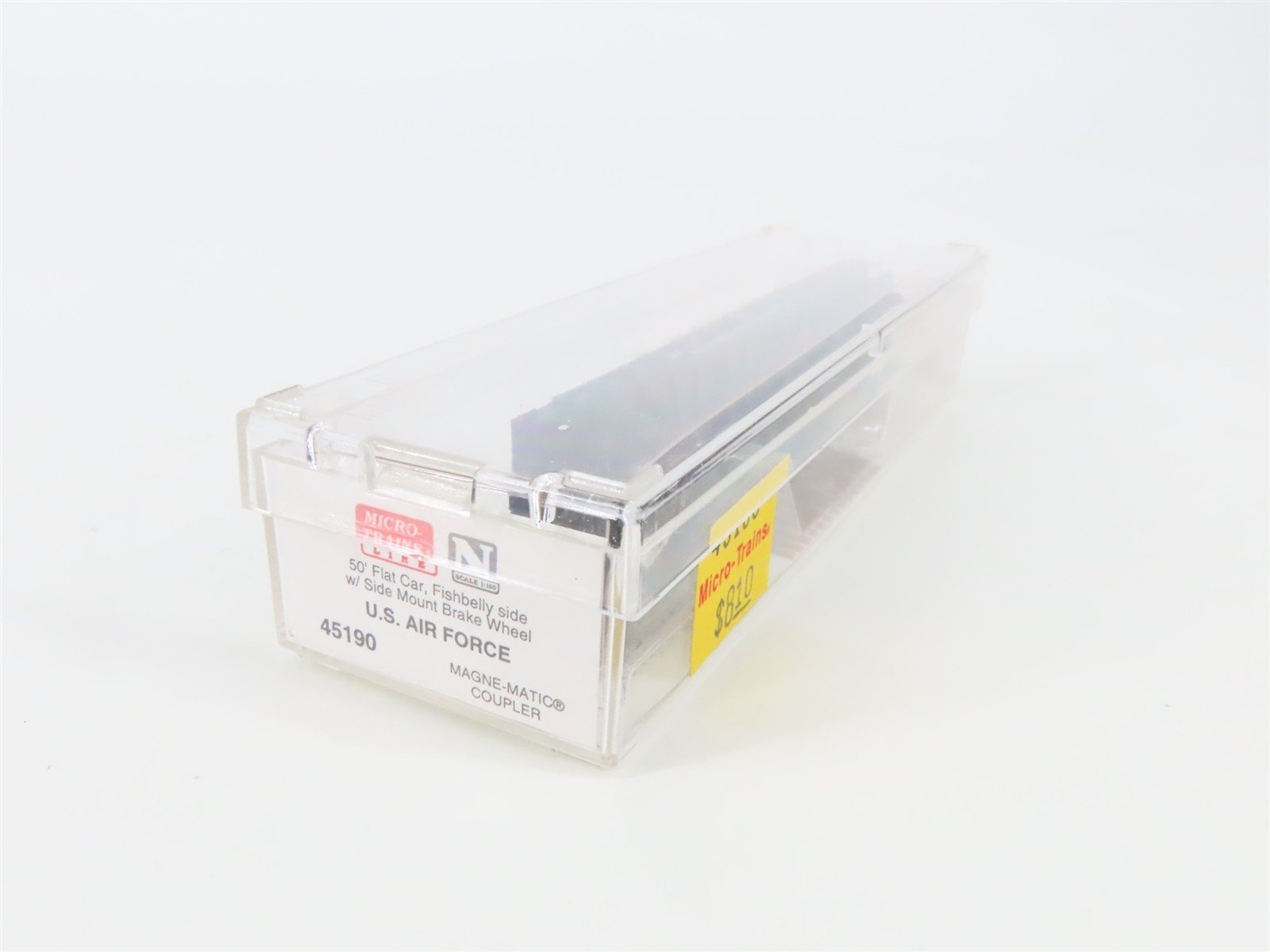 N Scale Micro-Trains 45190 DAF U.S. Air Force 50' Flat Car 35780 RTR