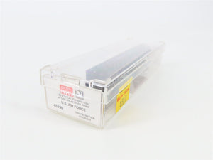 N Scale Micro-Trains 45190 DAF U.S. Air Force 50' Flat Car 35780 RTR