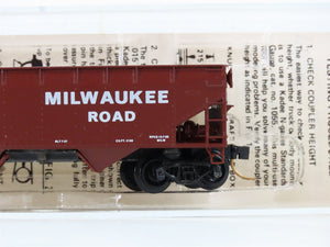 N Scale Micro-Trains 55160 MILW Milwaukee Road 33' 2-Bay Hopper 96245 RTR