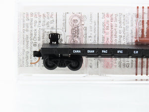 N Scale Micro-Trains 44040 CP Canadian Pacific 50' Flat Car 300057 RTR